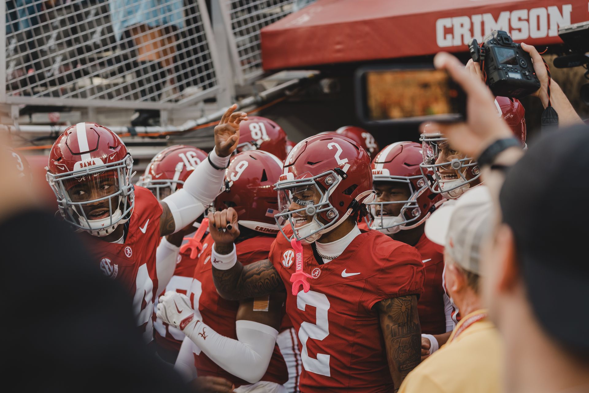 University of Alabama — Recruit & Player Photography — deliverable 2